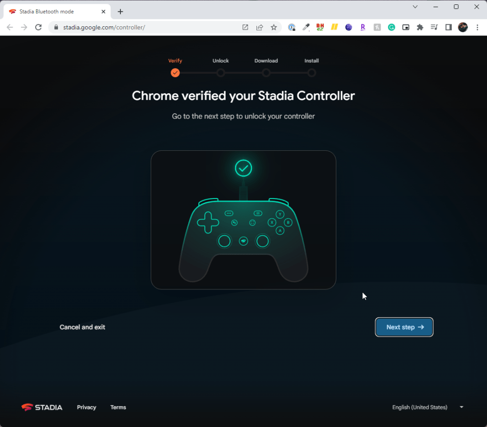 Stadia Controller Bluetooth Tool 4