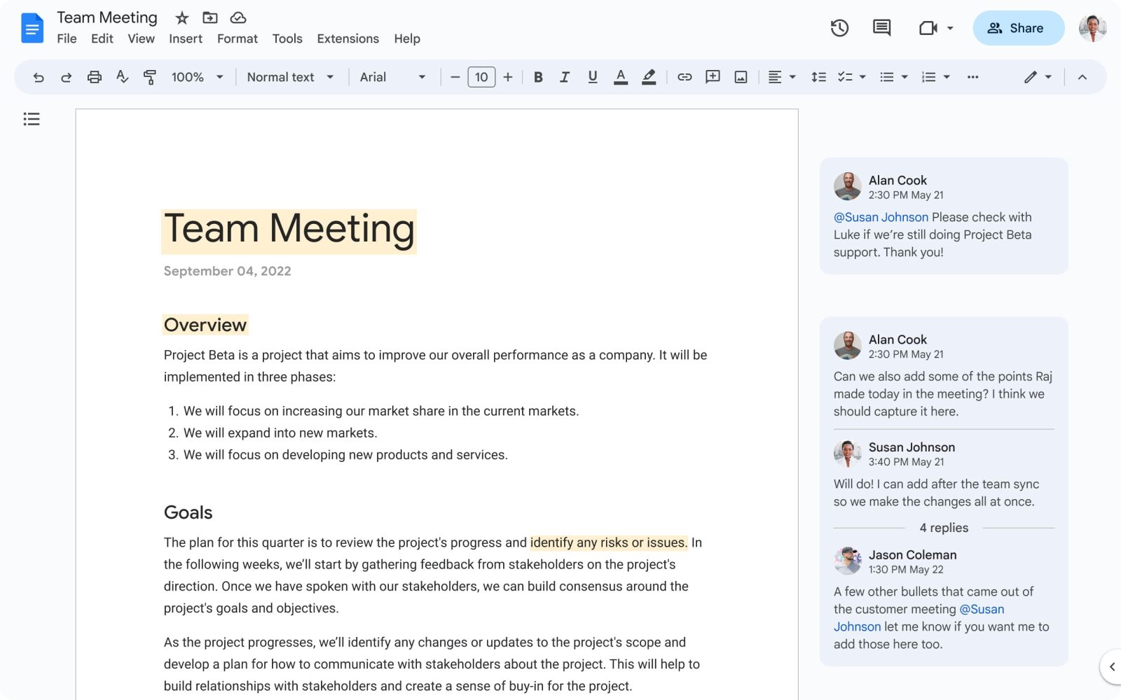 Google Drive Docs Material You