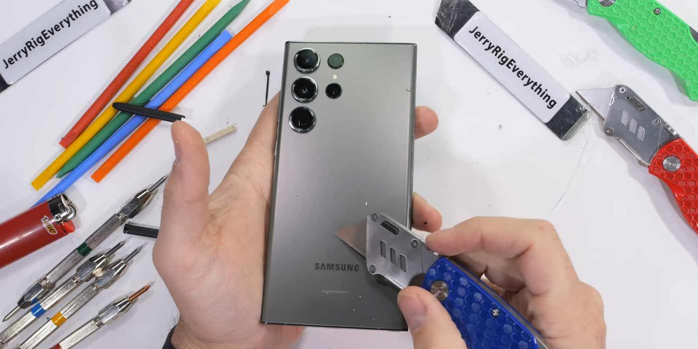 The Samsung Galaxy S23 Ultra is rock solid in durability test