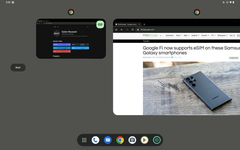 Google unveils Android 13 for tablets, with a Taskbar, enhanced  multitasking, & more - Gizmochina