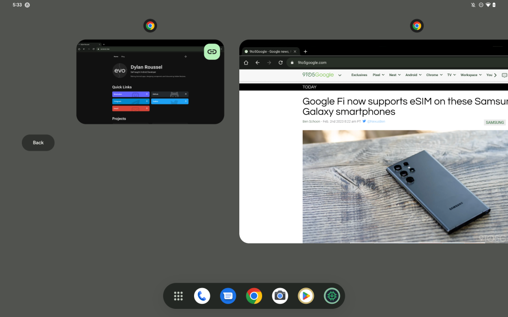 Android 13 QPR2 Beta 3: Taskbar and multi-window improvements, ‘Hub mode’ for Pixel Tablet