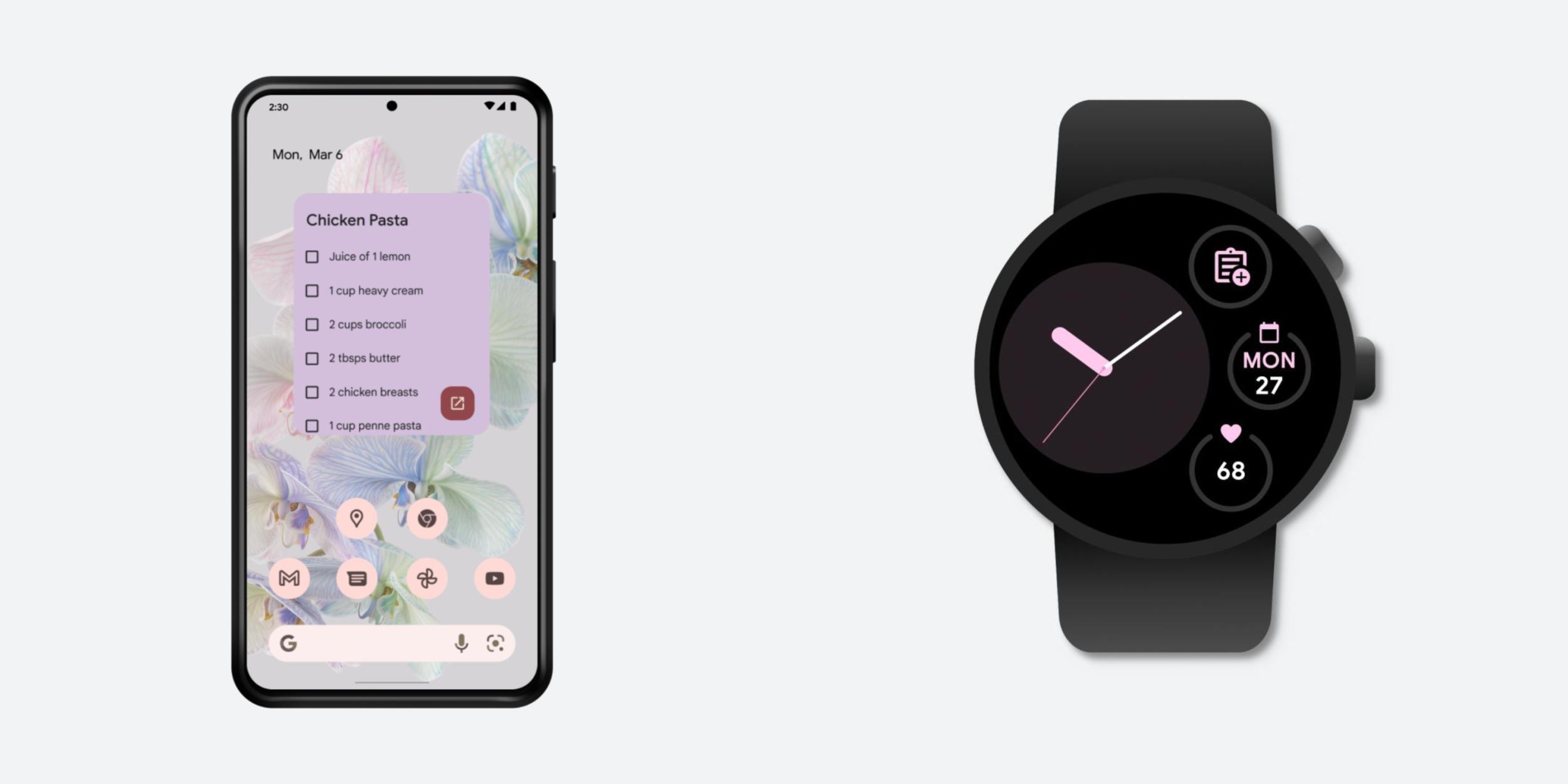 Galaxy watch google store keep