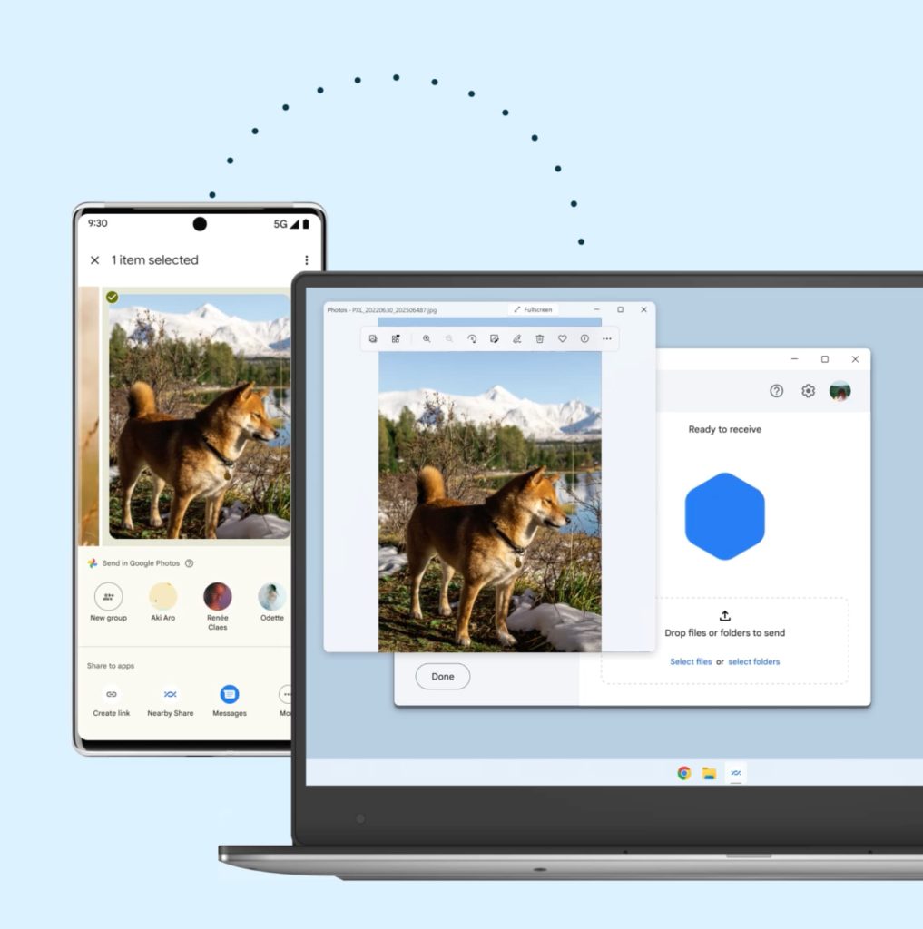 Nearby Share for Windows on Android is now available