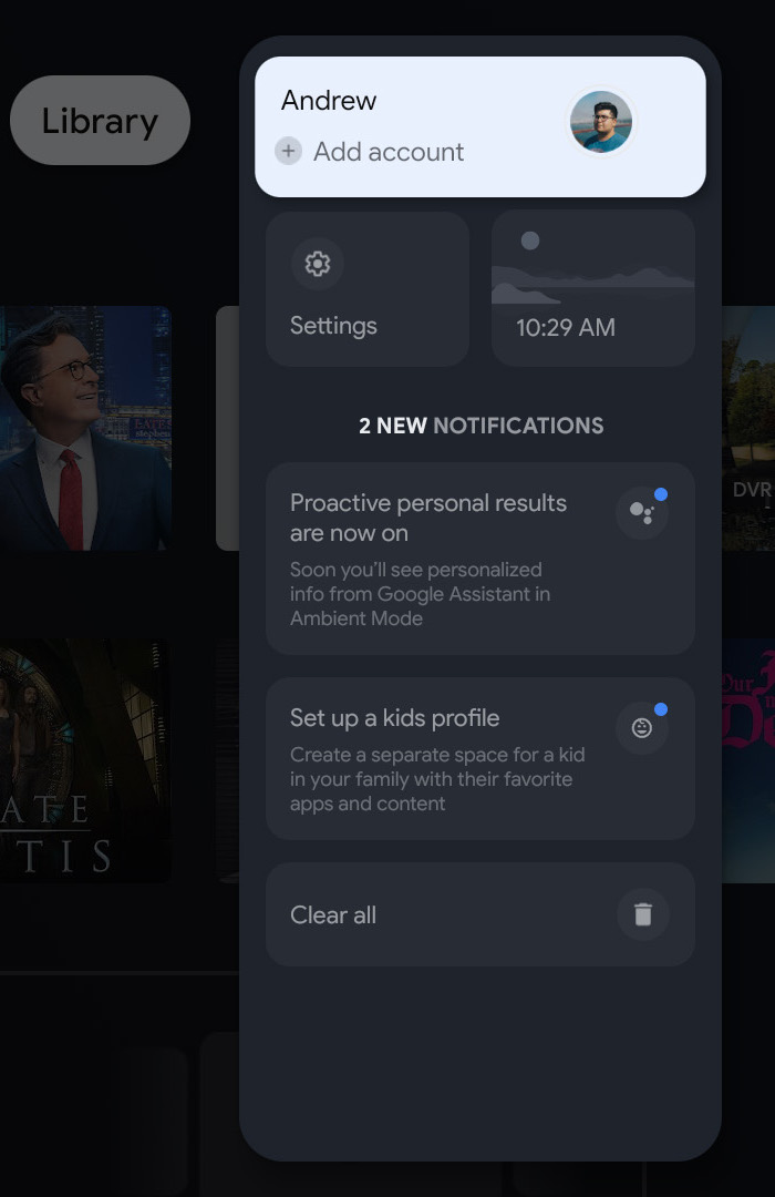 Google TV Homescreen Redesign Rolls Out With New Quick Settings