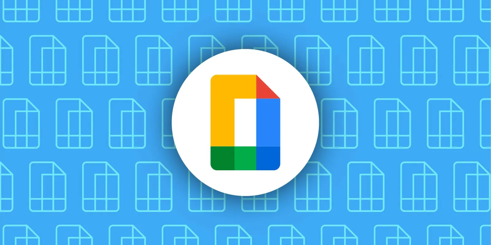 Google Docs Logo Circle 4