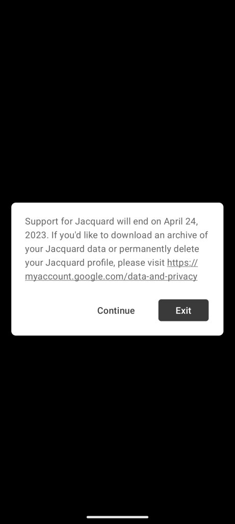 Google shutting down the Jacquard smart fabric app in April [Updated]