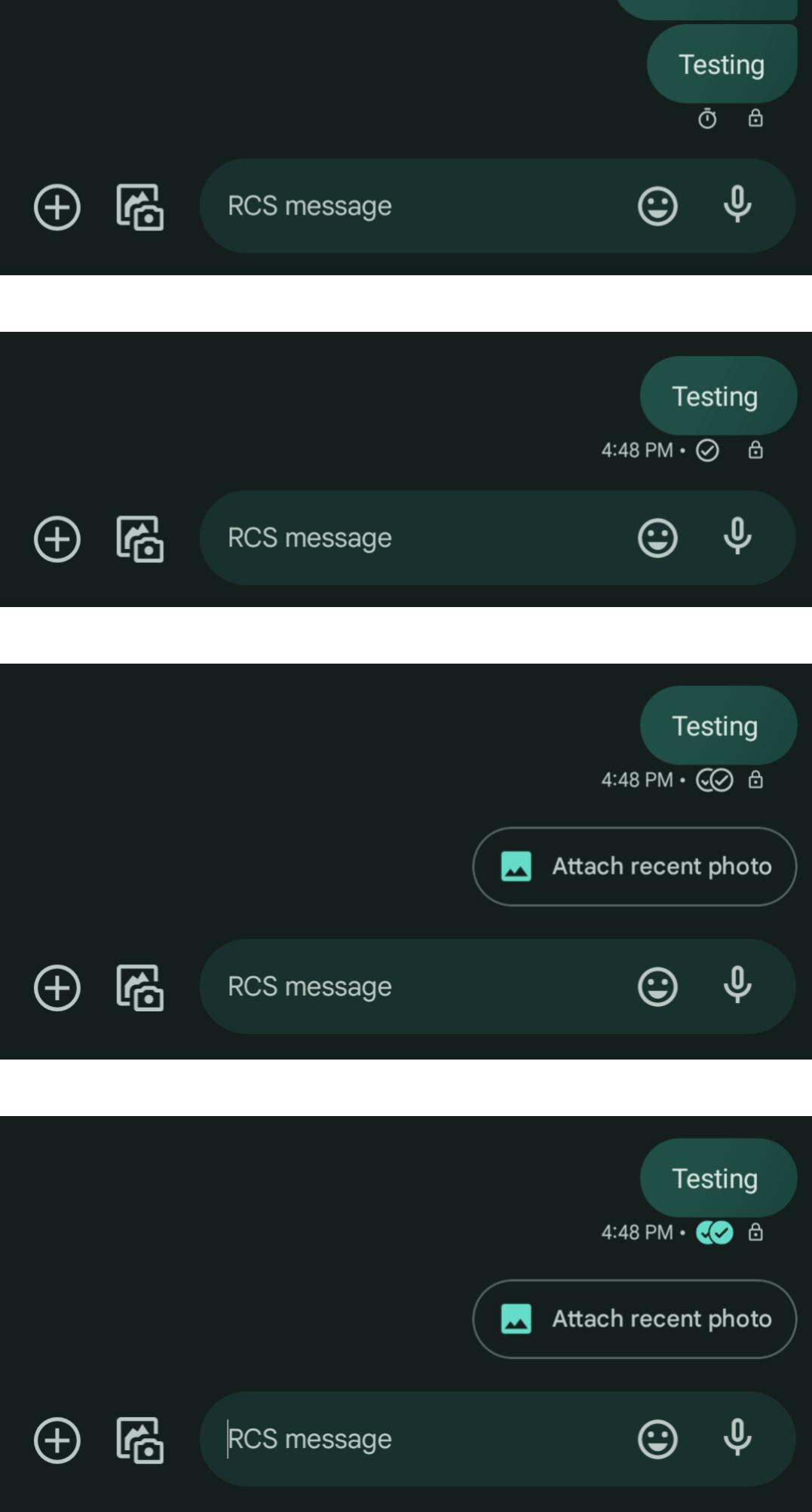 Google Makes New Messages Read Receipt Icons Official