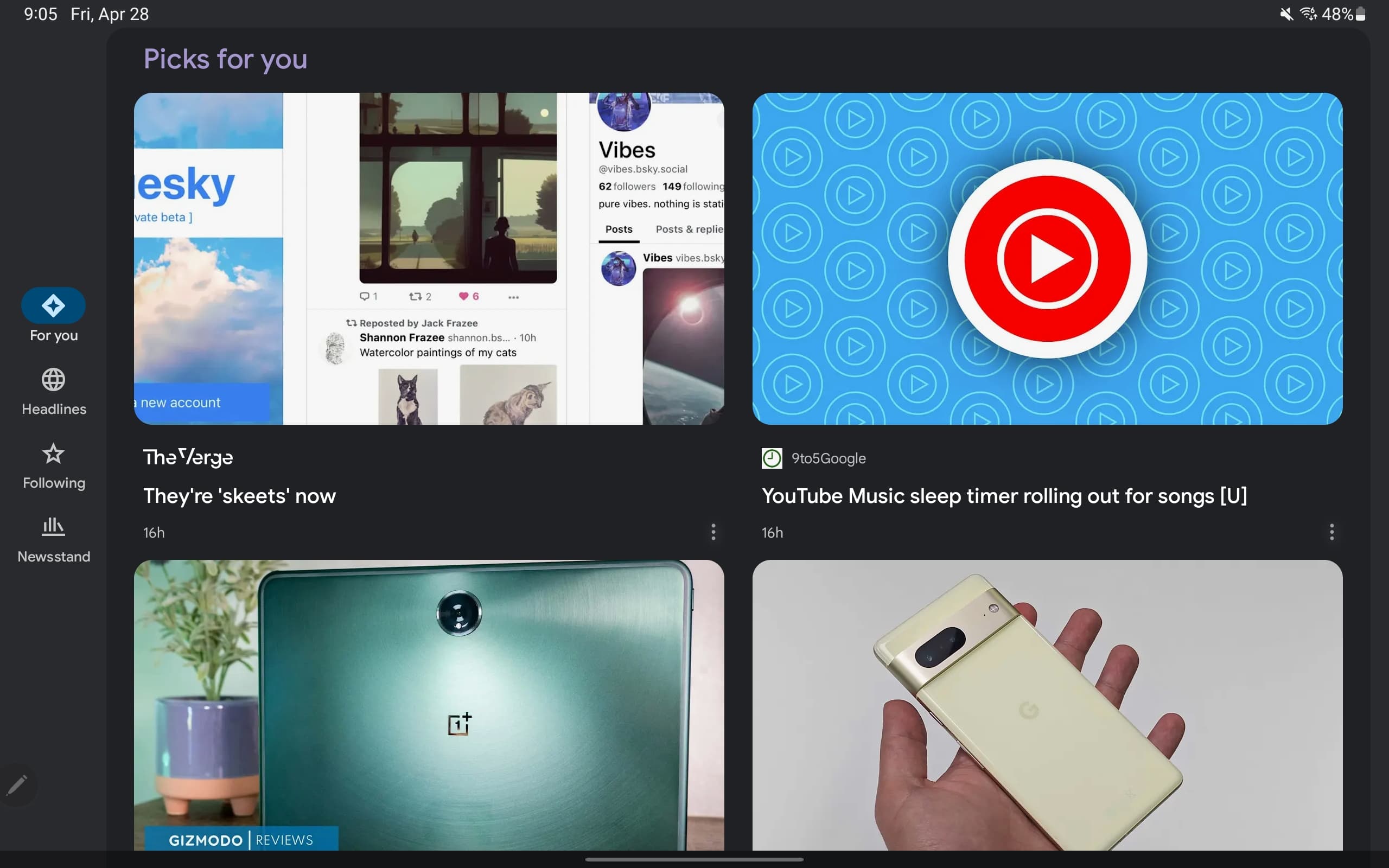Google News Material You and tablet redesign rolling out
