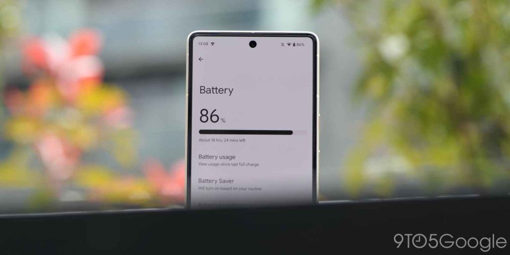 Google Pixel 7 battery life