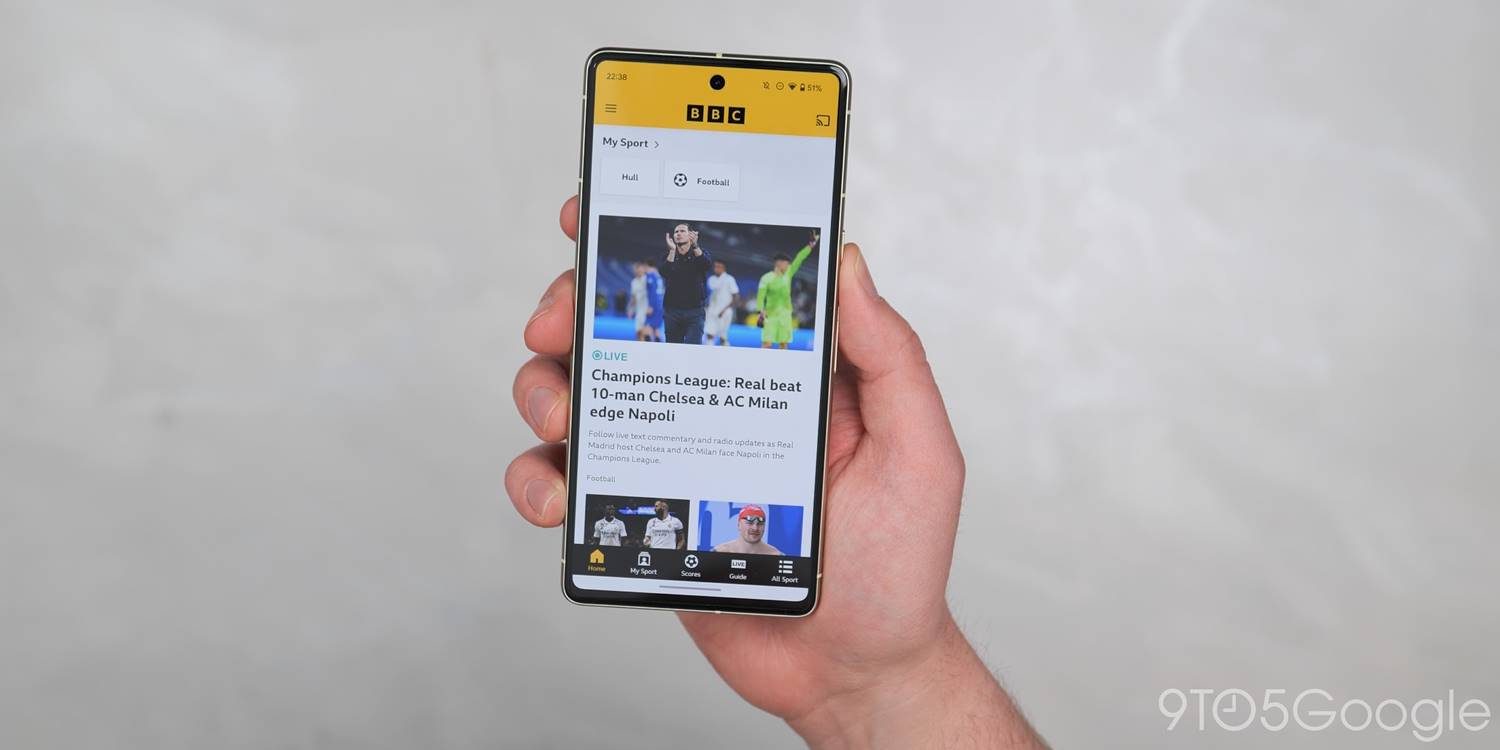 BBC Sport наконец получила темный режим на Android