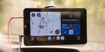 waze android auto dashboard view