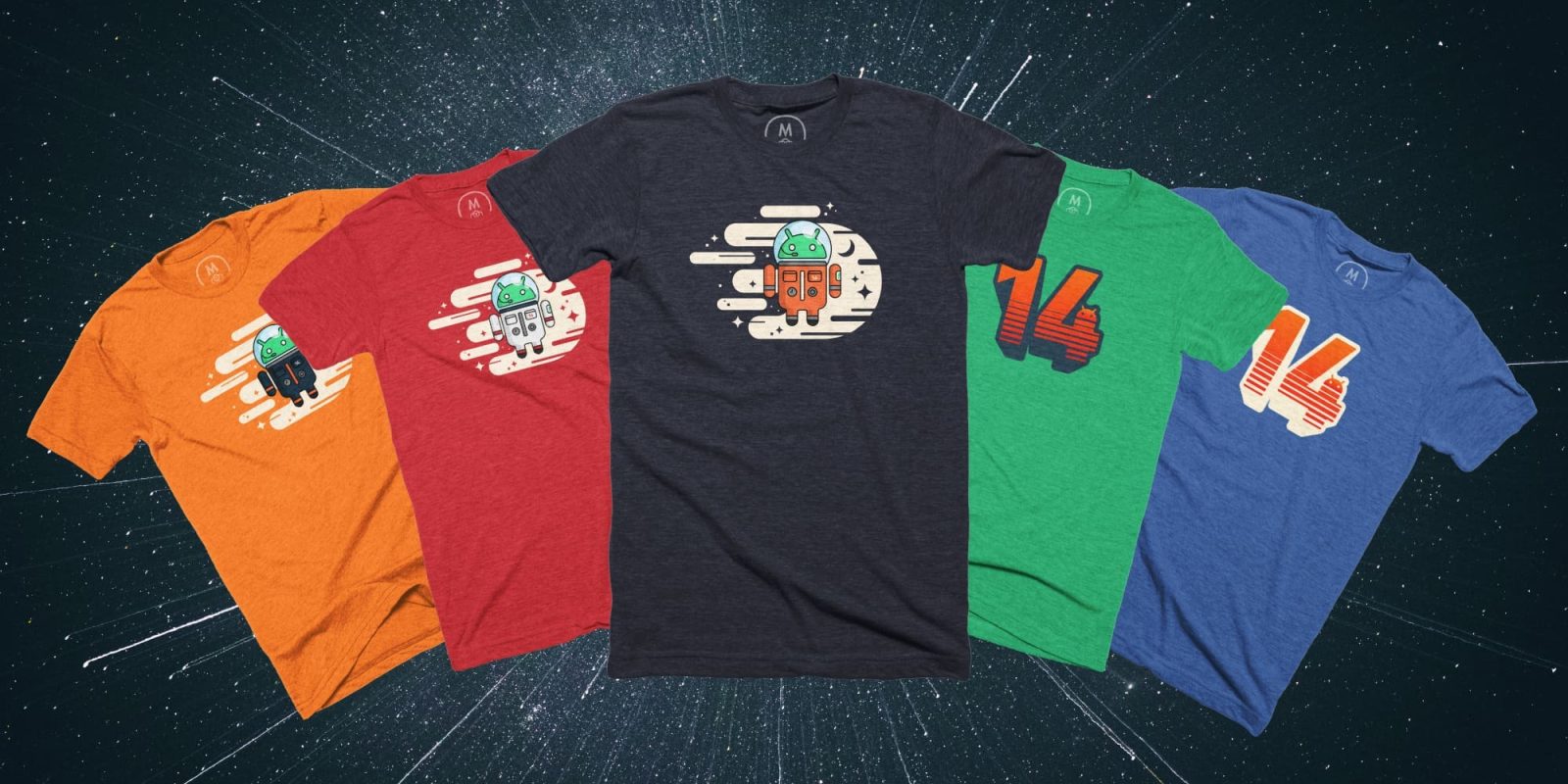 Celebrate Android 14 with 9to5Google space-inspired merch