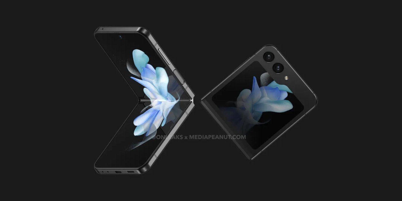 galaxy z flip 5 render