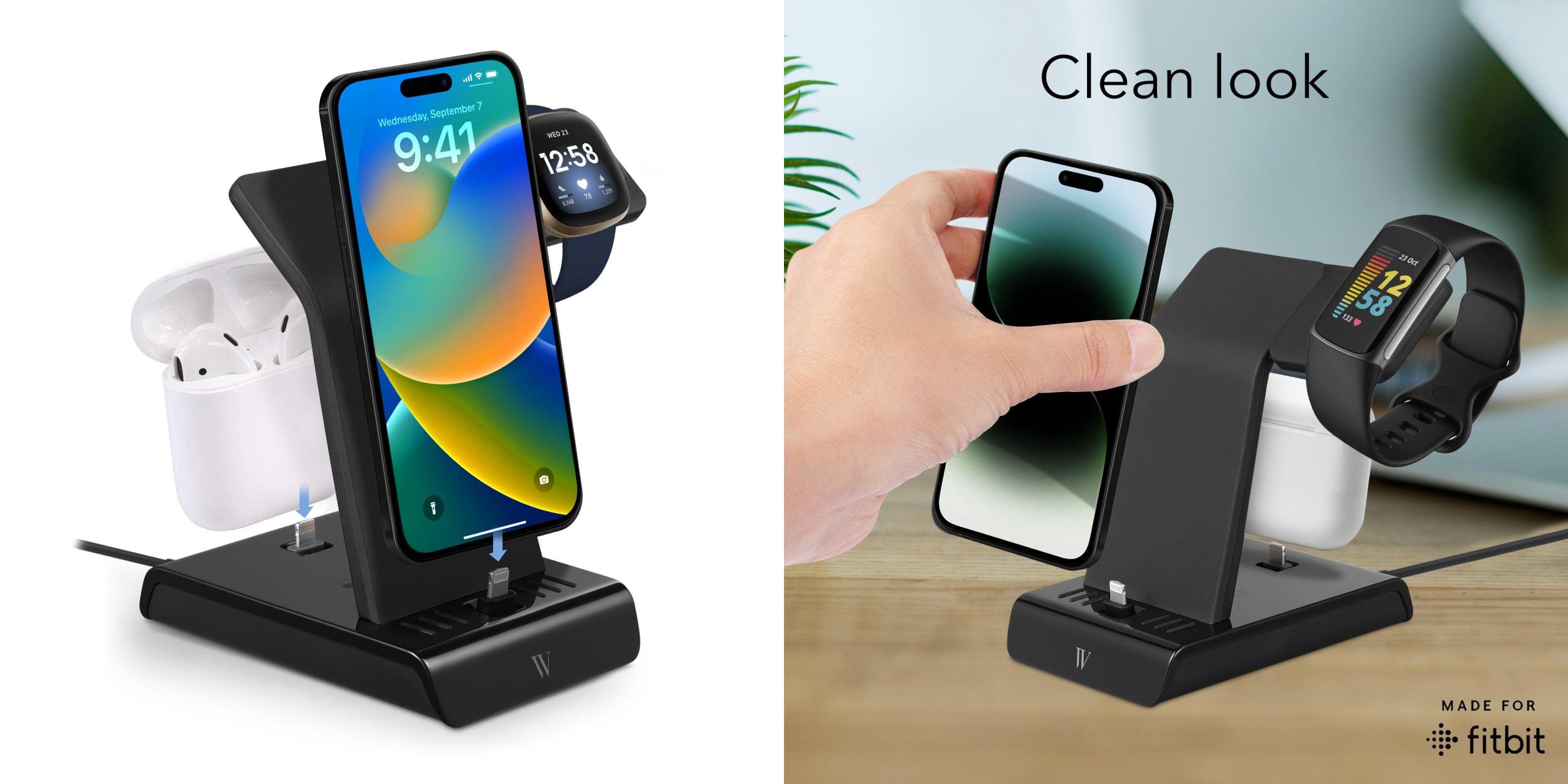 Fitbit gets 3-in-1 charging dock for iPhone, AirPods, and latest Charge/Sense/Versa