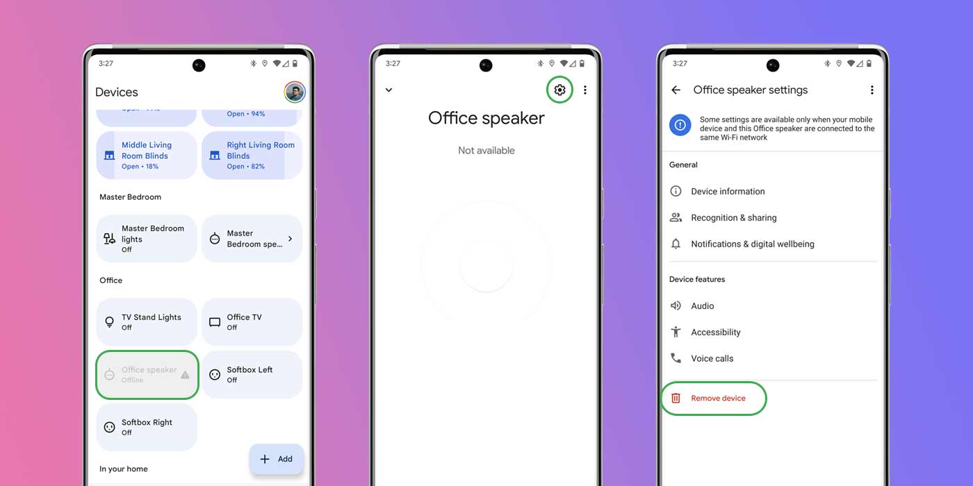 Rid Google Home of old products How to delete inactive devices