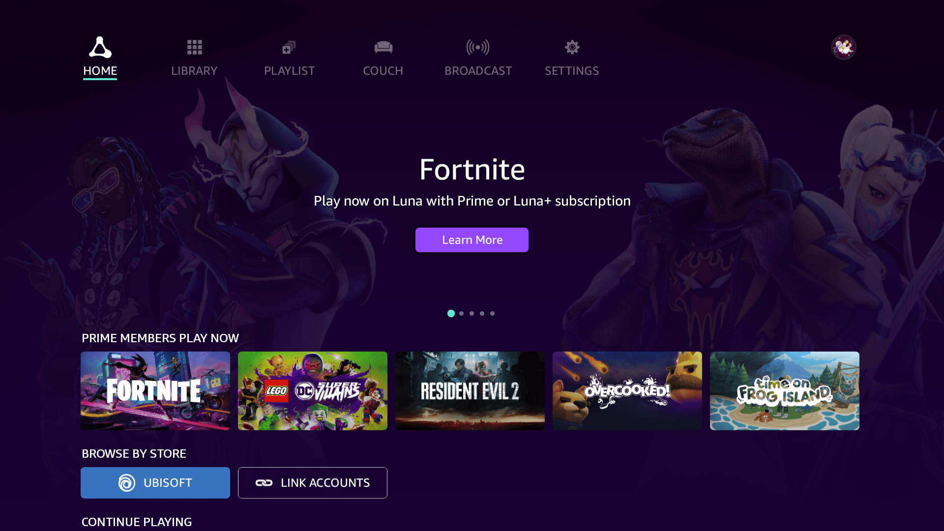 Amazon Luna adds basic Android TV and Google TV support