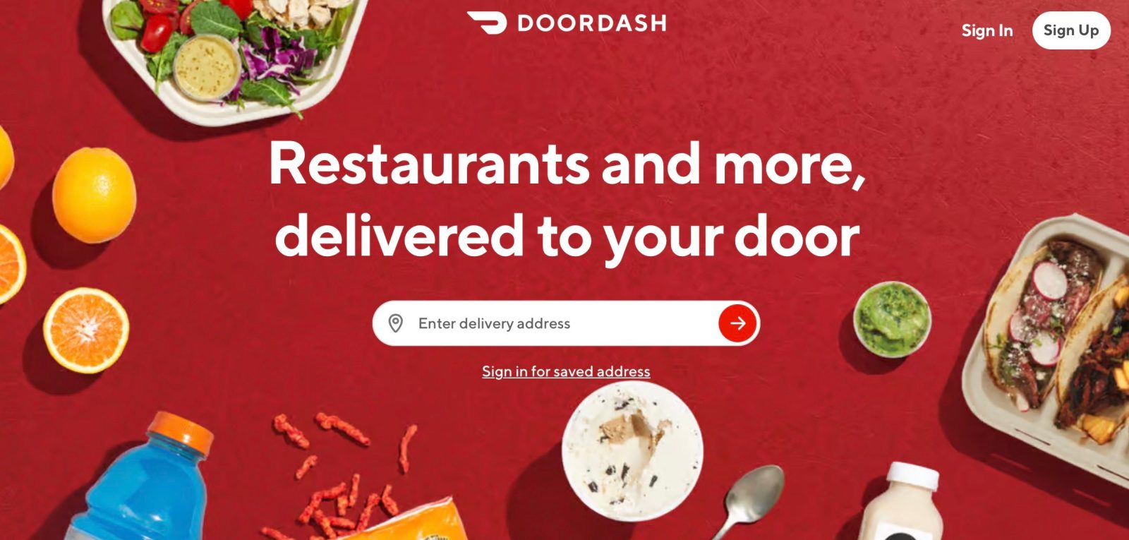 DoorDash iPhone Android