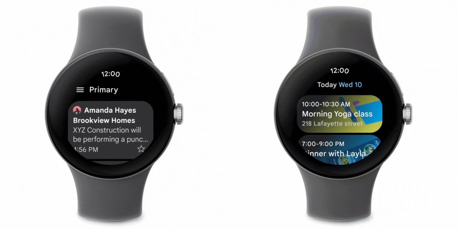 Google announces Wear OS 4, Gmail and Calendar for watches