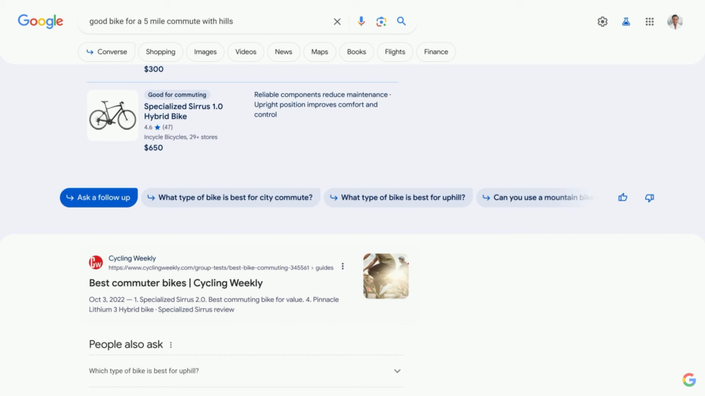 Google Io 23 Search Ai Shopping Follow Up