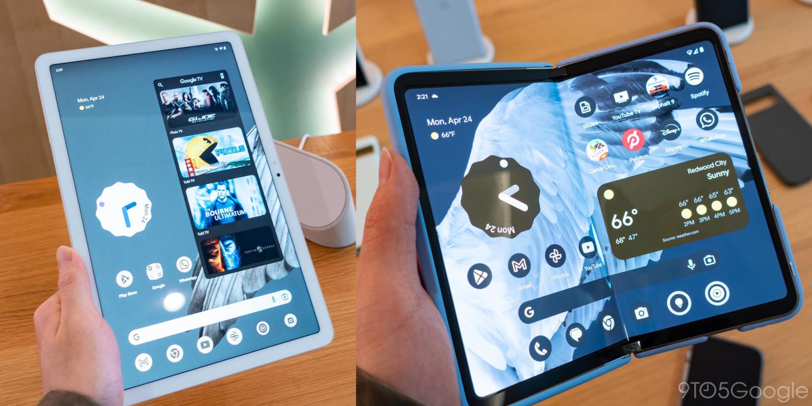 Pixel Fold and Tablet hands-on: Unexpected first-gen surprises
