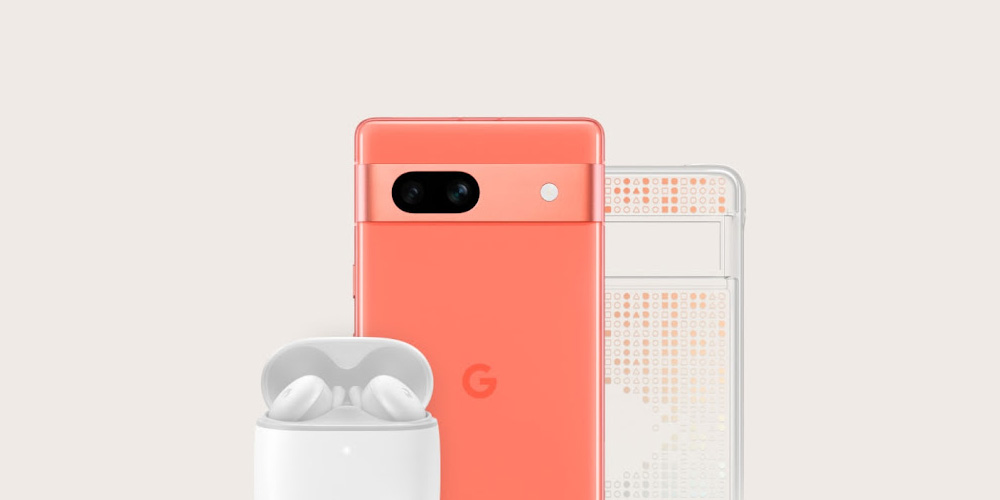 新品即納google pixel 7a Coral セット スマートフォン本体