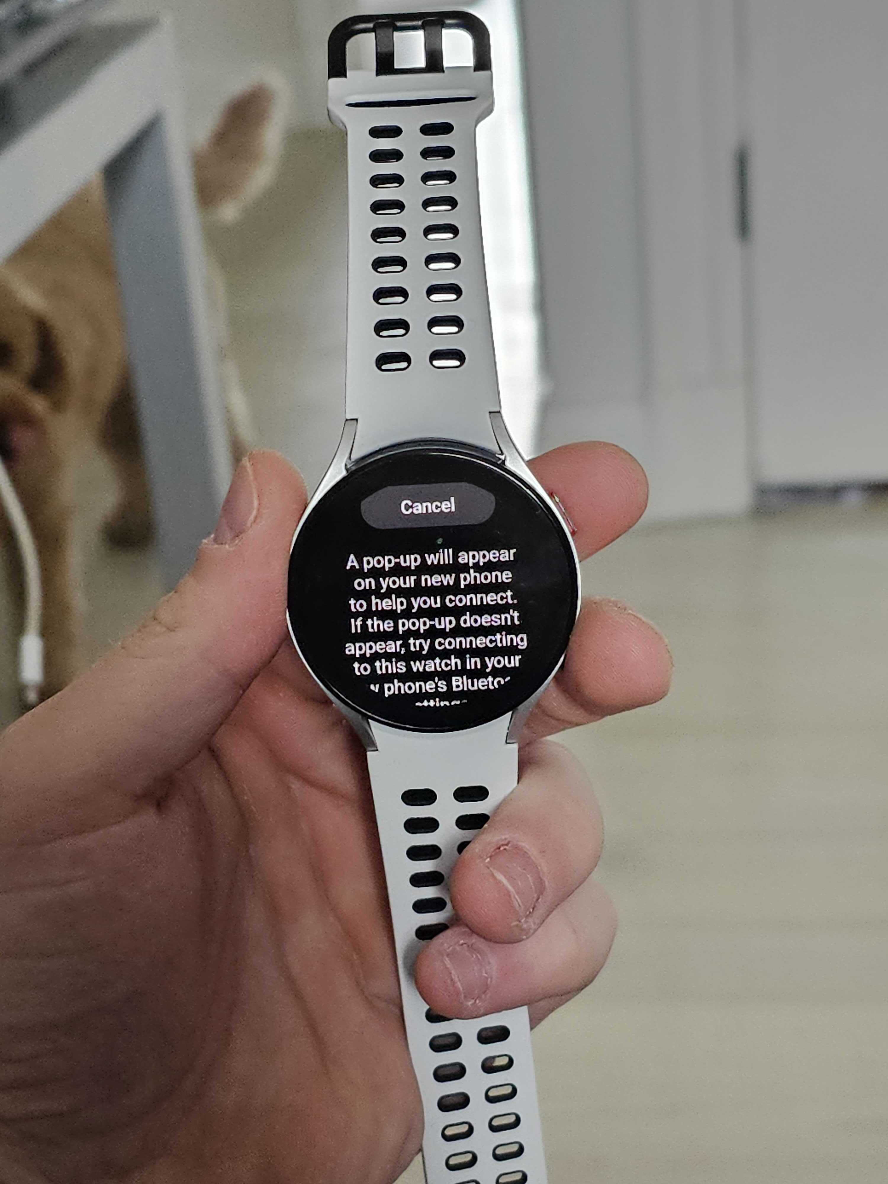 Wear OS 4 transfer preview how it works on Galaxy Watch