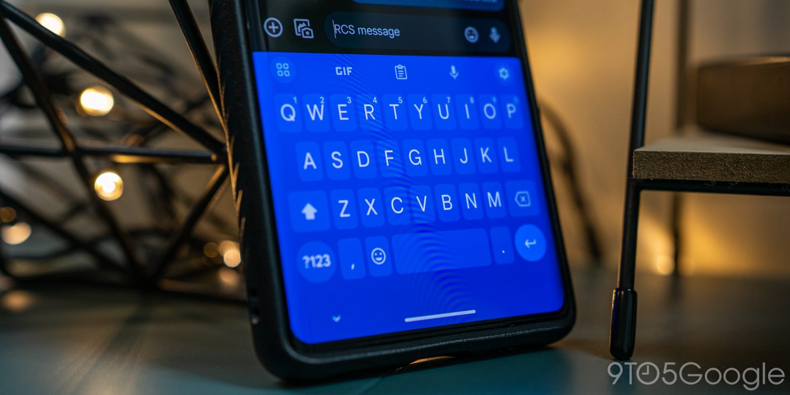 barre d'outils gboard personnaliser les raccourcis