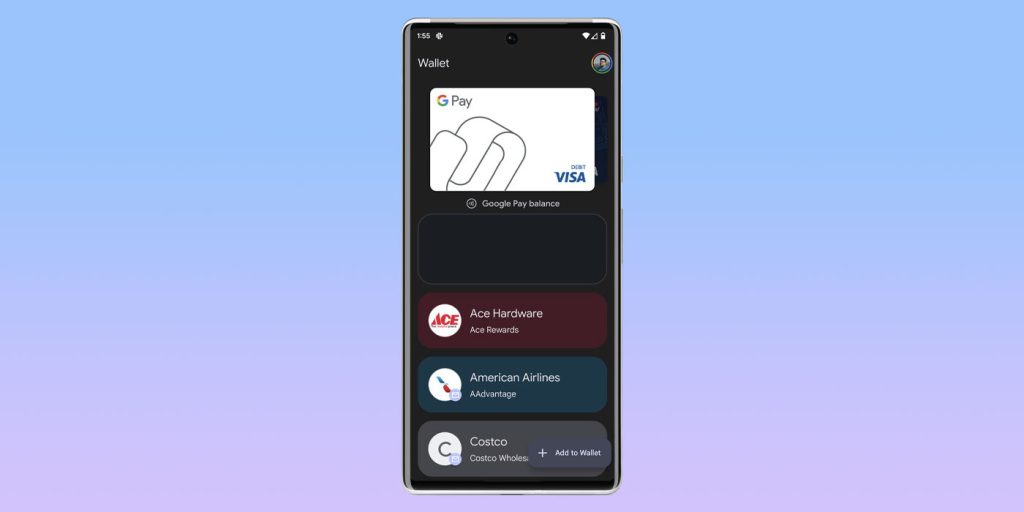 Google Wallet redesign how to 1