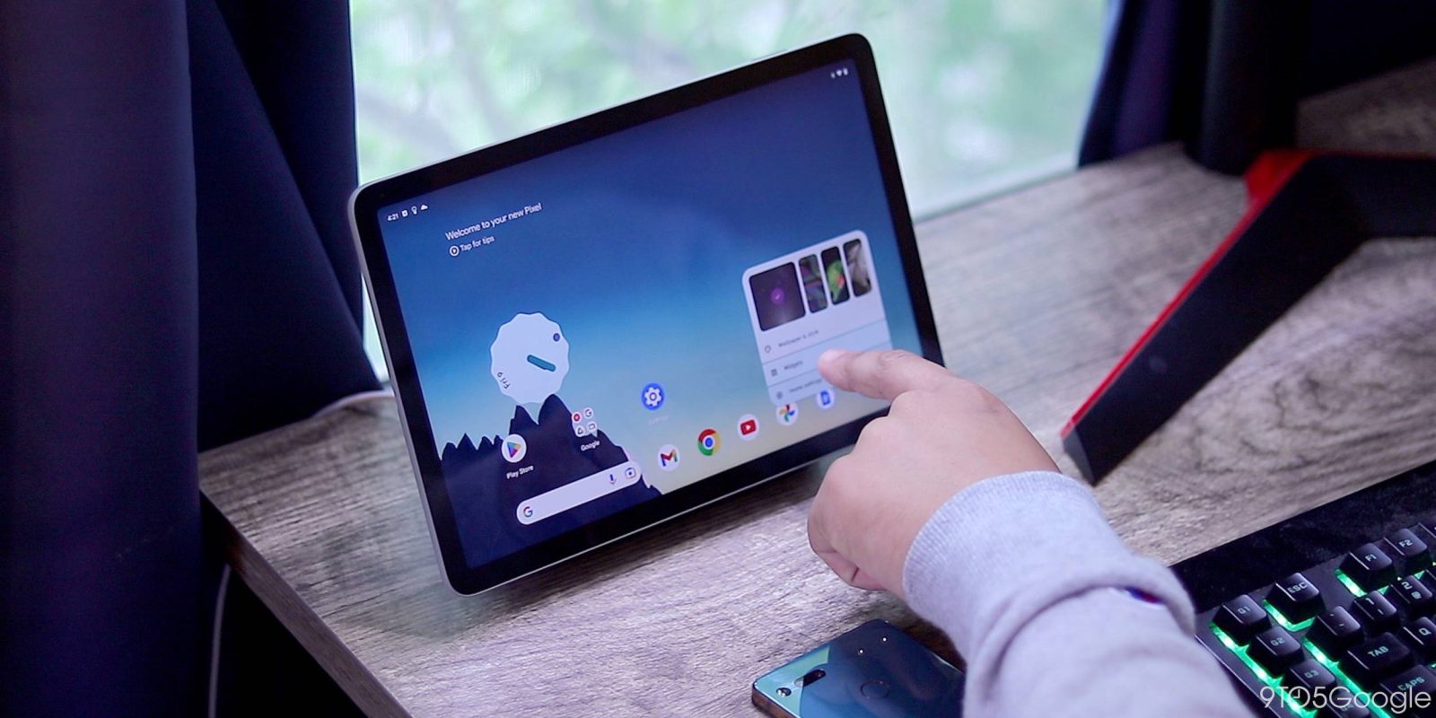 La tablet Pixel puede recibir accesorios «Pen» y «Keyboard»