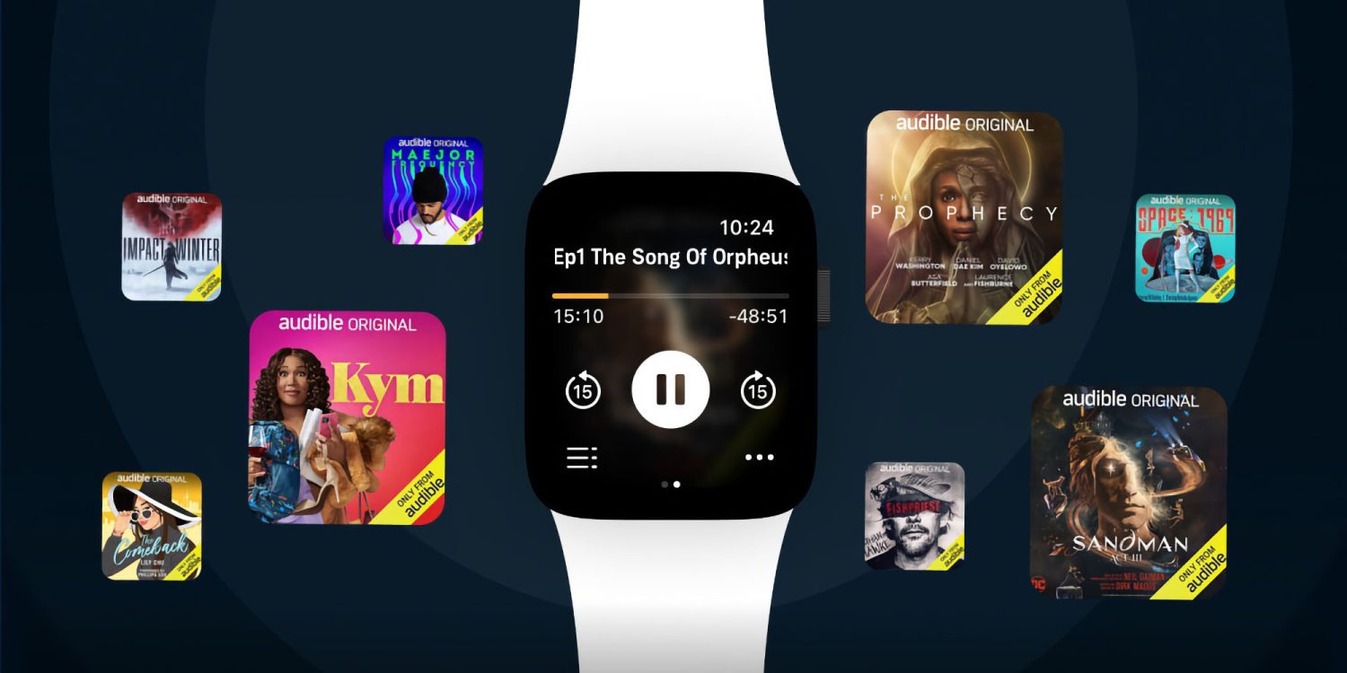 Audible app for store galaxy watch