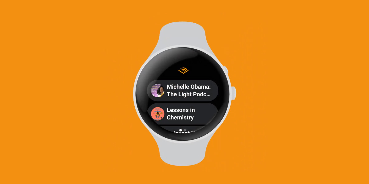 Samsung galaxy watch sales audible app