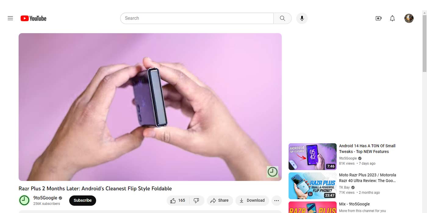 youtube video payer rounded
