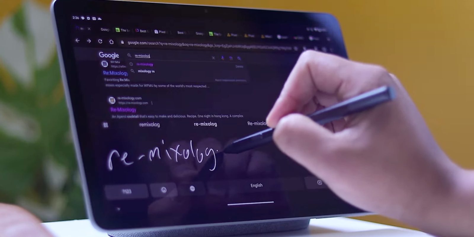 Gboard führt die Handschriftfunktion auf Pixel- und Samsung-Tablets ein