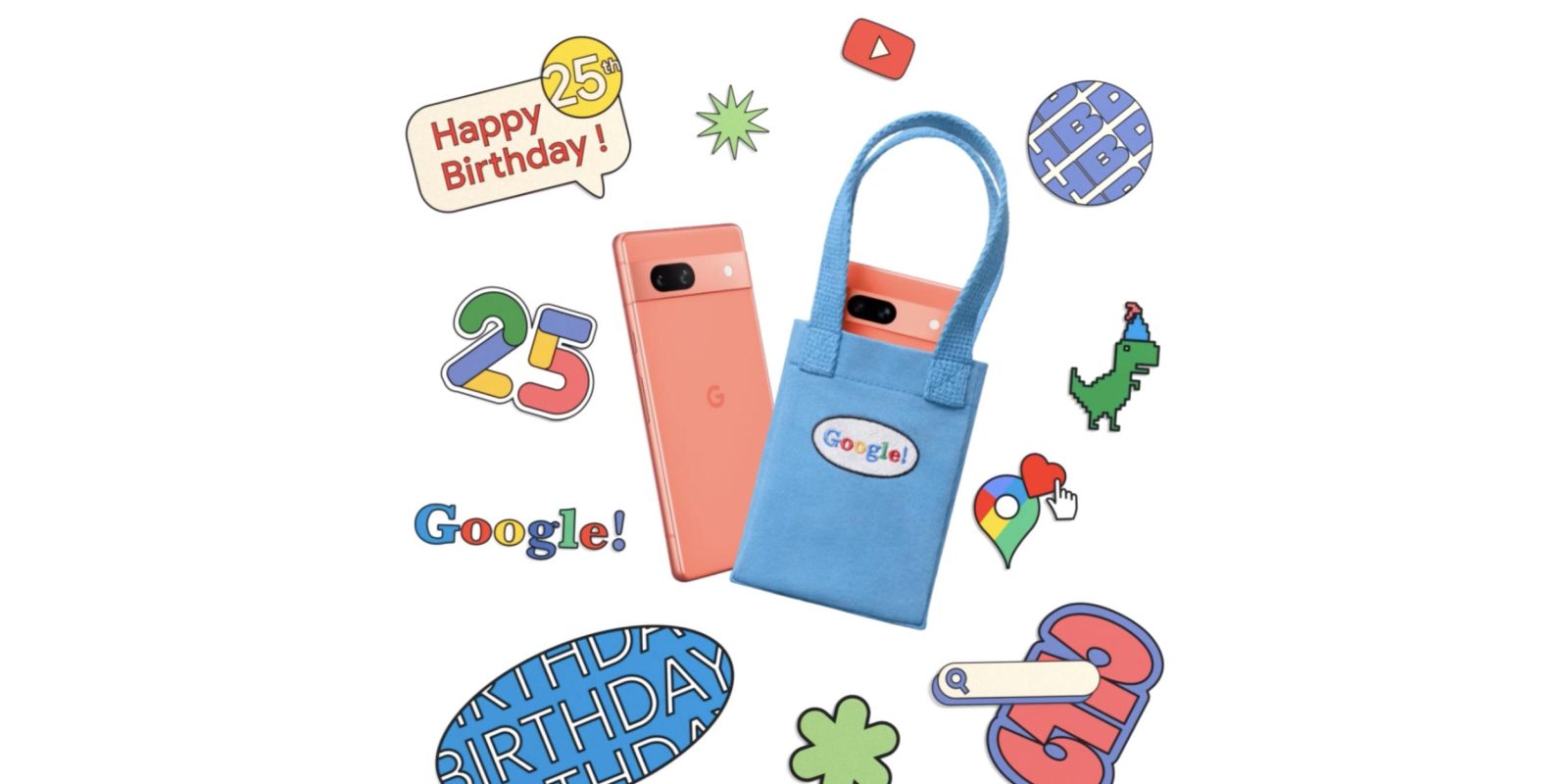US Google Store 25th birthday sale: Pixel mini tote, wallpapers