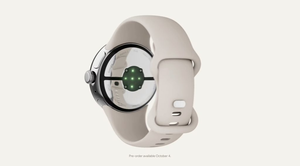 Diseño del Pixel Watch 2