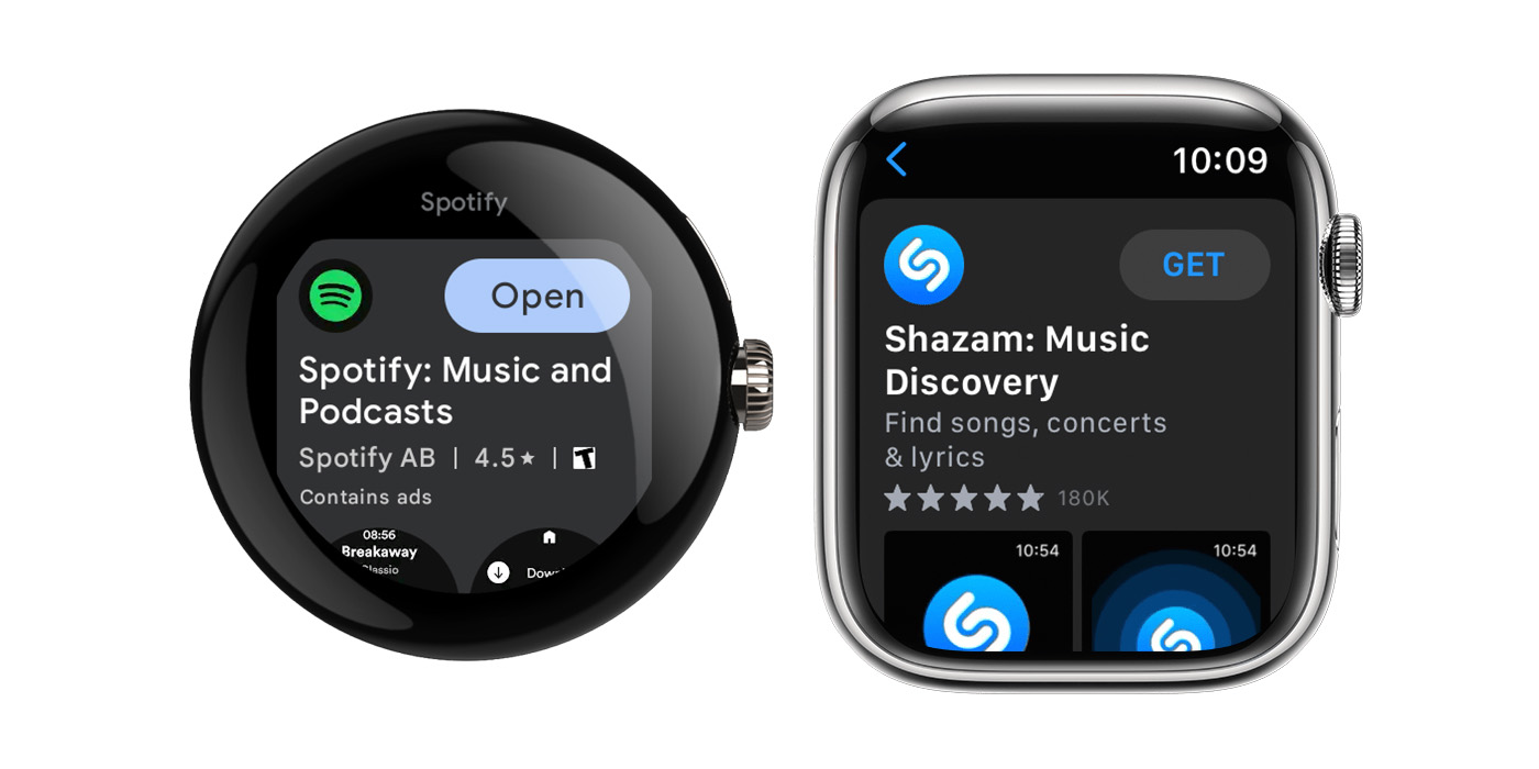 Apple watch play store hot sale