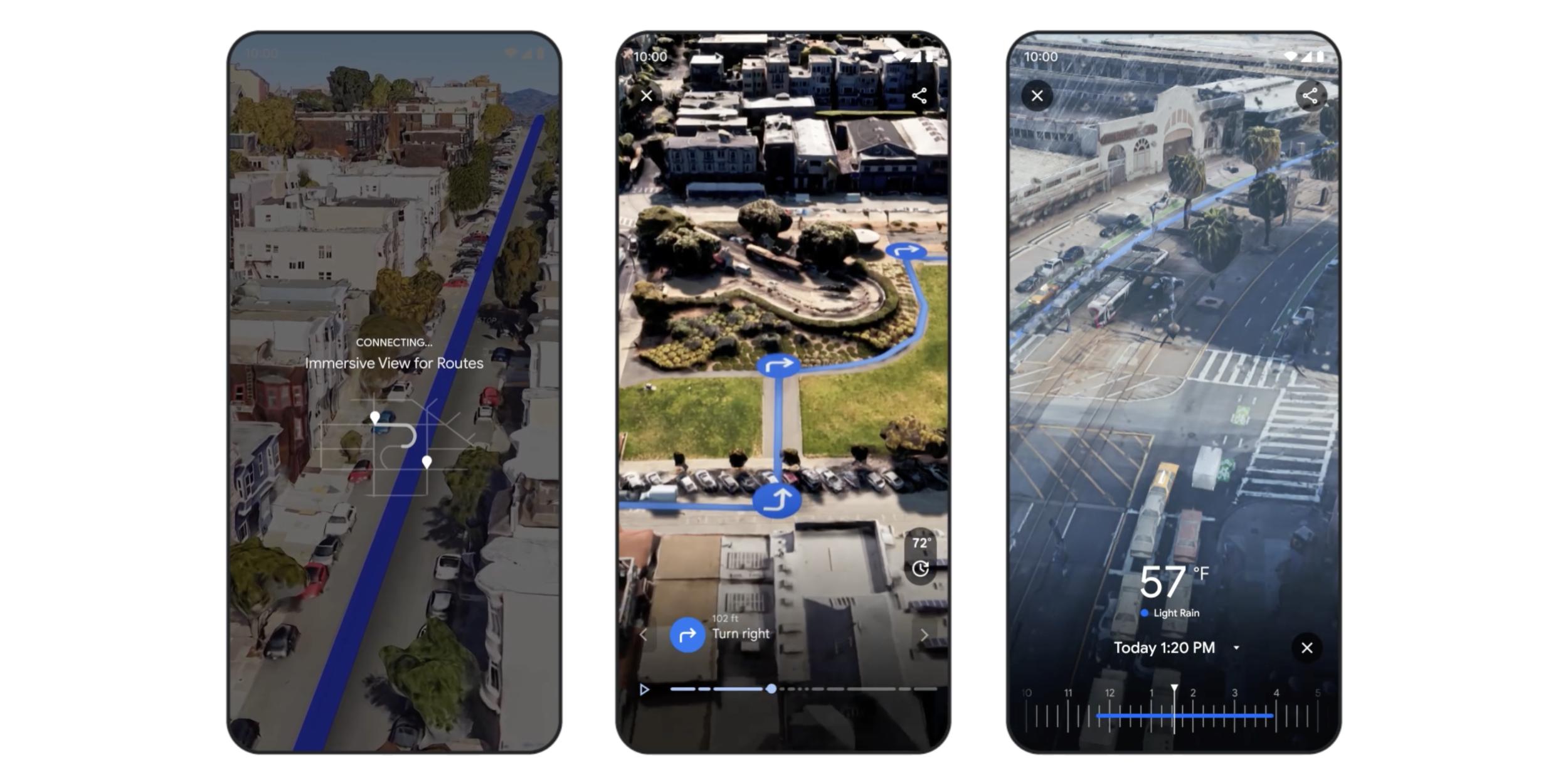 Google Maps Rolling Out Immersive View For Routes And Much More