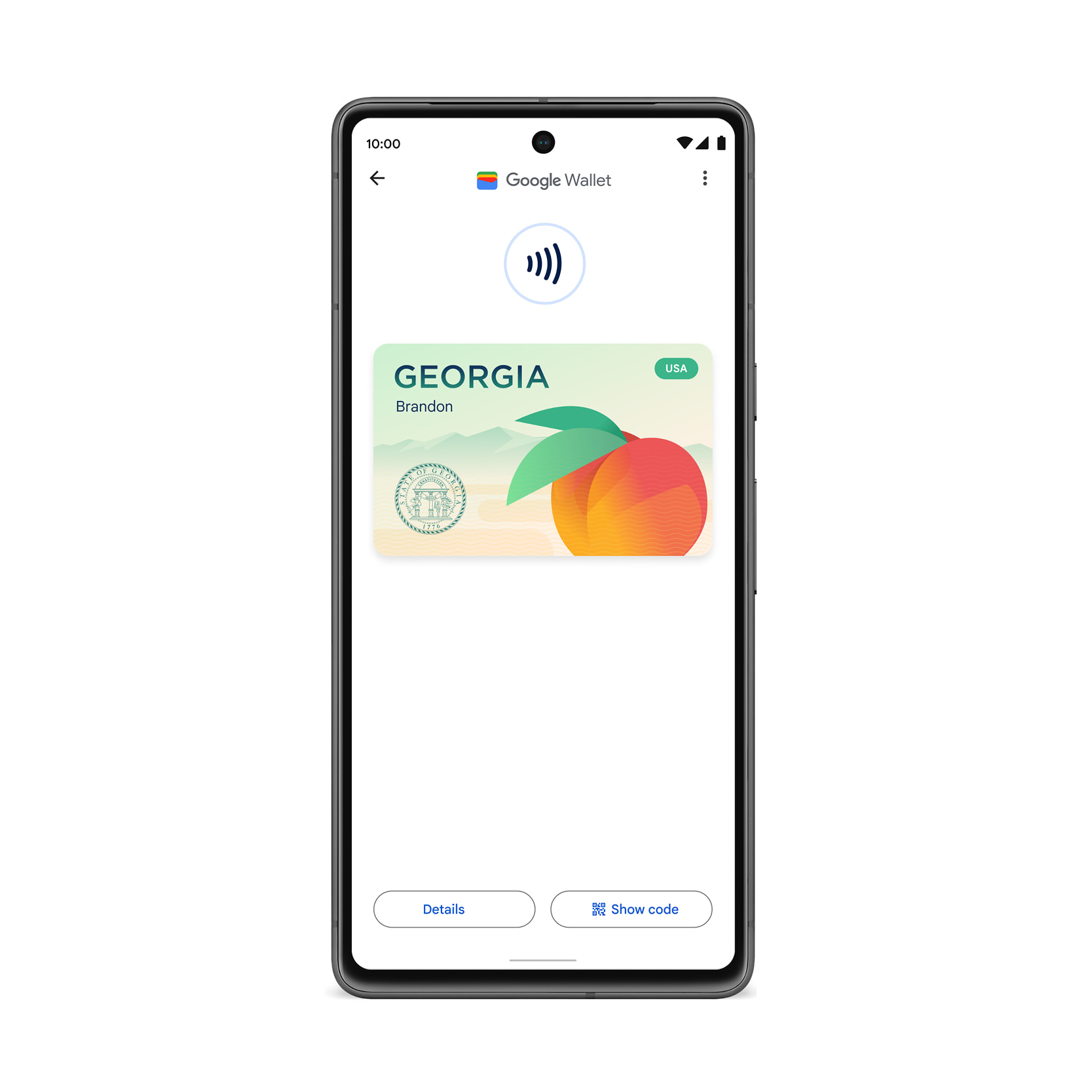 Google Wallet state ID