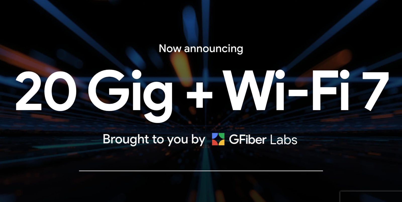 Google Fiber 20 Gig