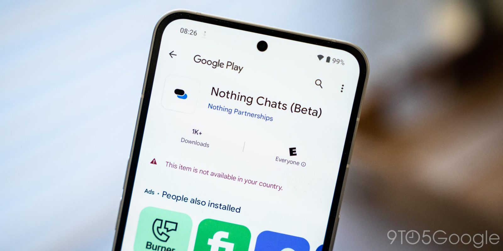 nothing chats app play store