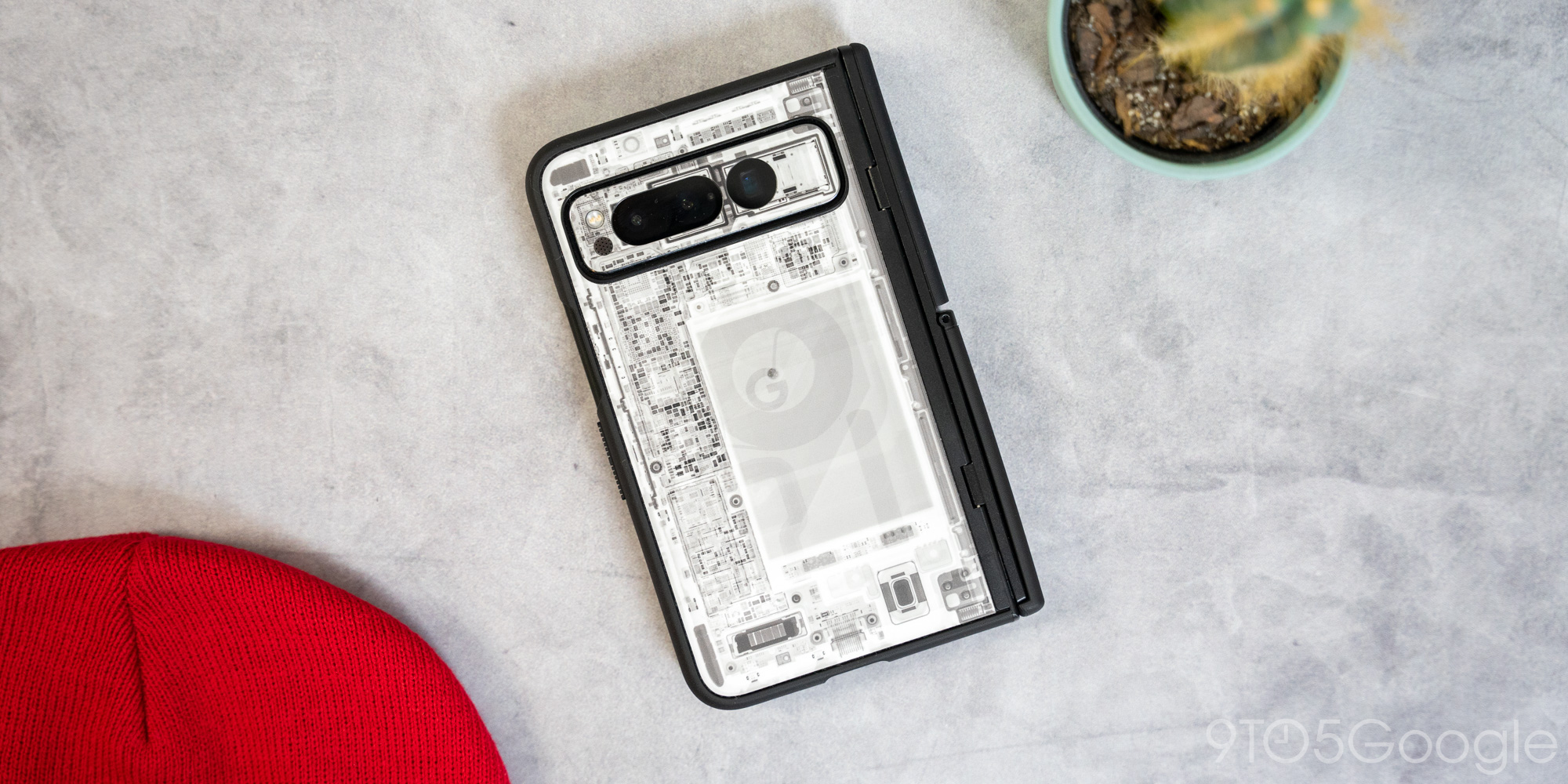 Dbrand s Pixel Fold Grip case and X Ray skin are gorgeous combo