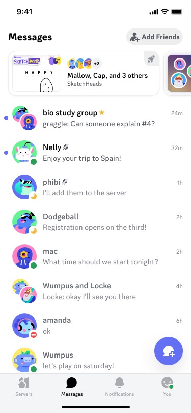 Discord launches redesigned app on Android and iOS
