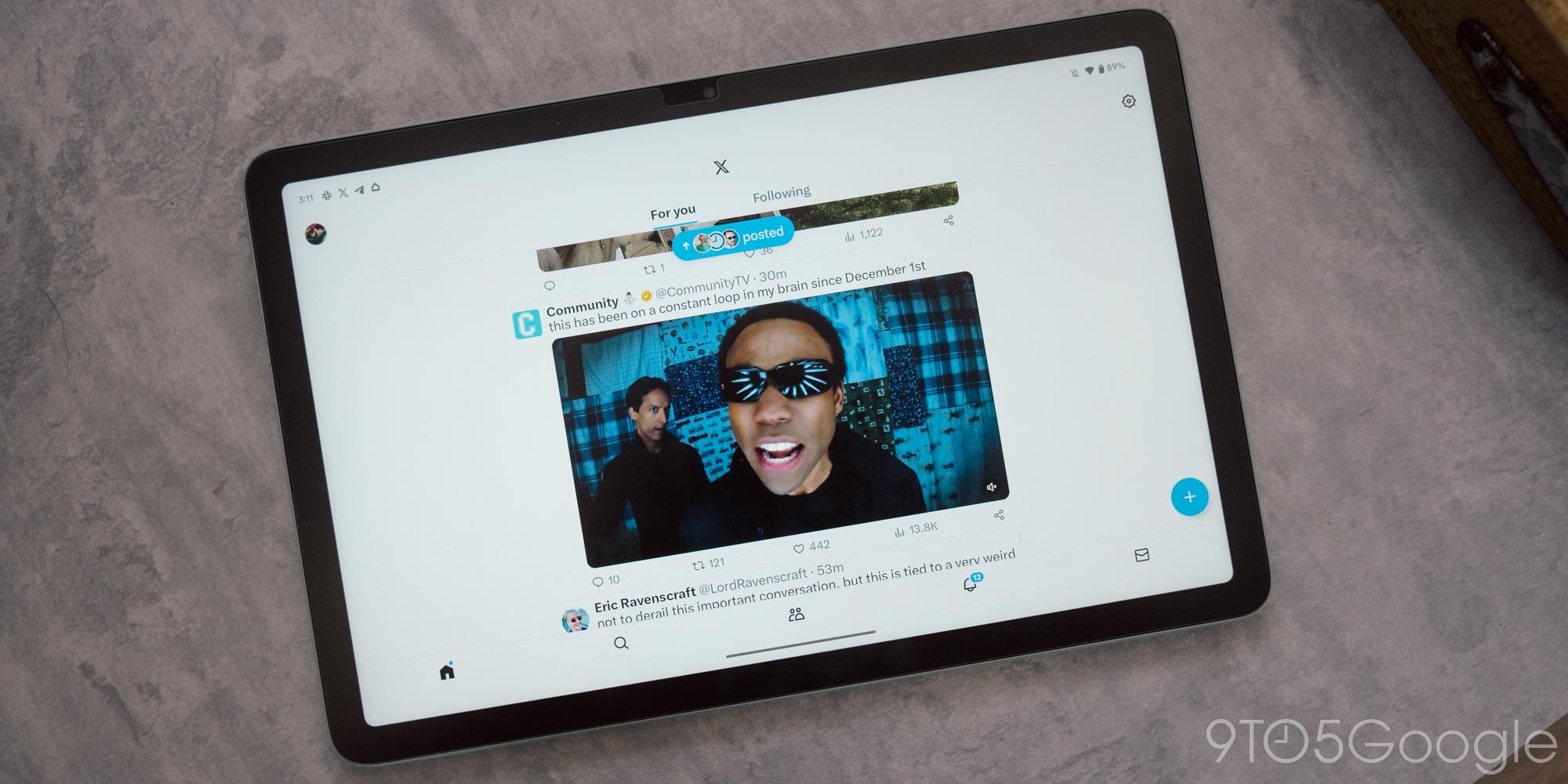 Twitter app gets basic tablet optimization on Pixel Tablet & Fold