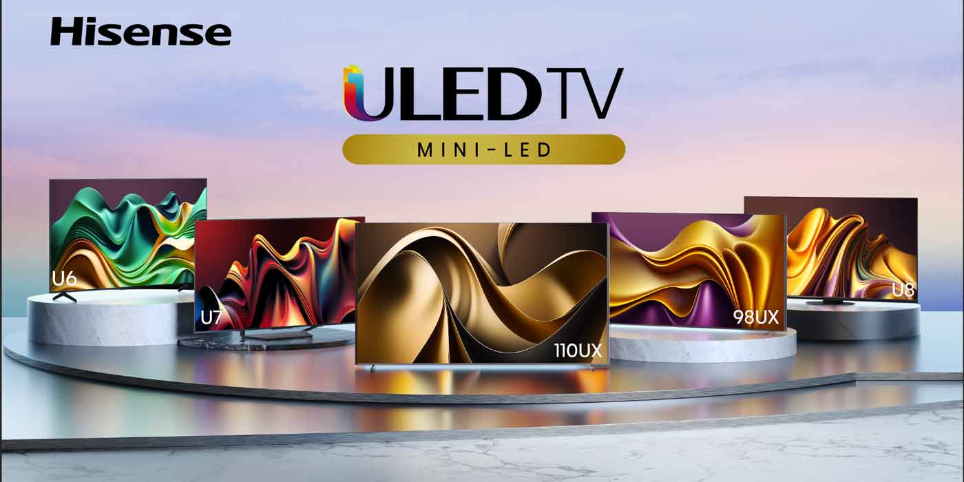 Hisense unveils ULED and ULED X TVs at CES 2024