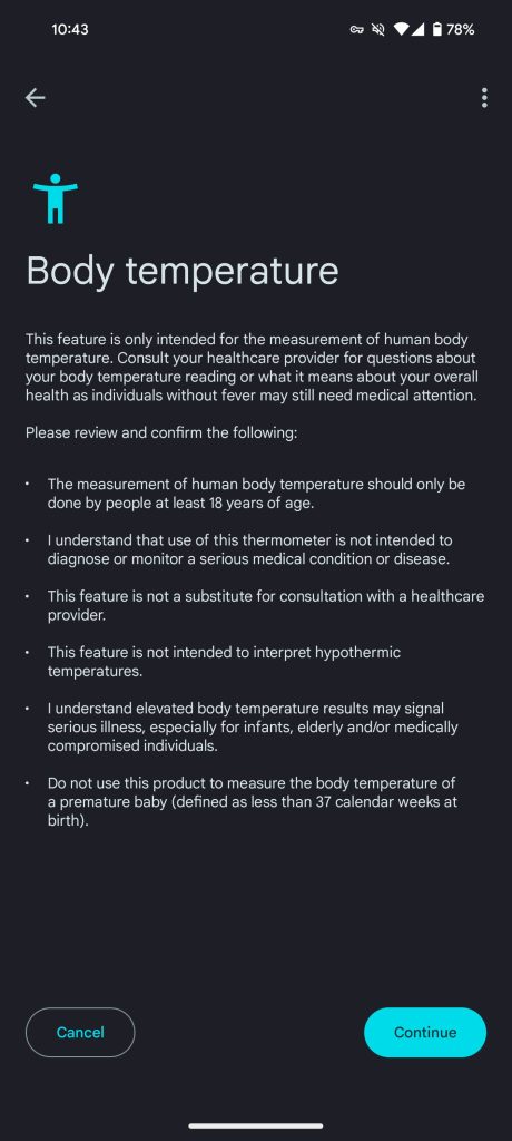 Pixel Thermometer update