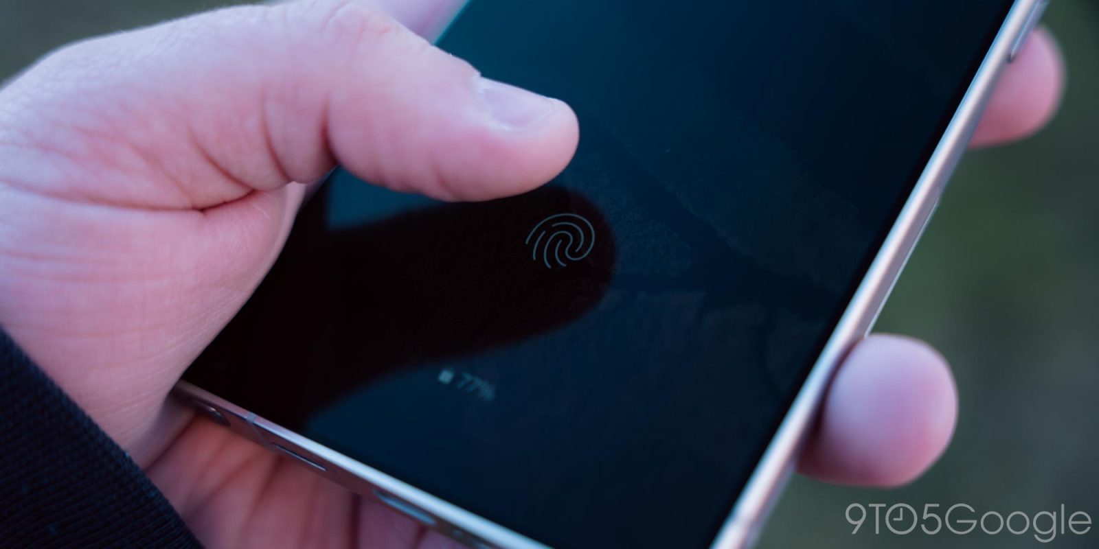 Samsung Galaxy S24 Ultra has a slightly newer fingerprint sensor