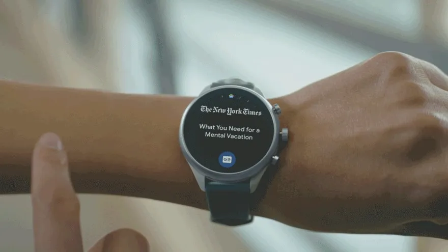 Wear os store news app