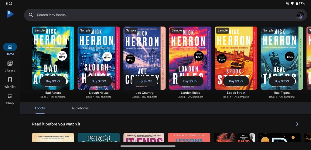 Google Play Books finally rolling out Material You redesign