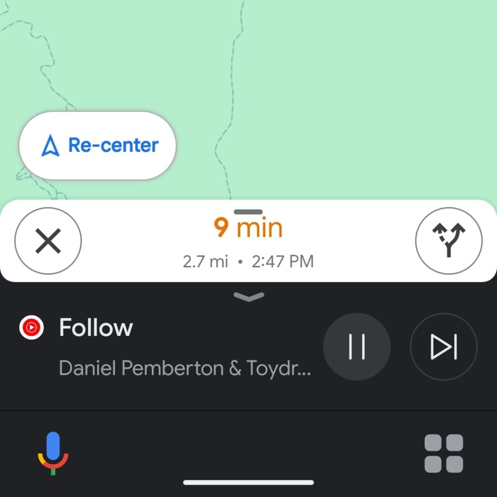 Google Assistant Driving Mode isn't dead, but it's now just a bar