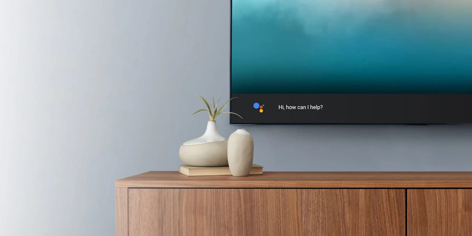 google assistant on tv